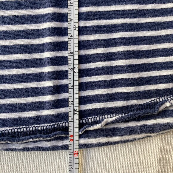 Pacsun long sleeved navy blue white stripe tshirt, Size L - Picture 5 of 5